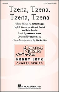 Tzena, Tzena, Tzena, Tzena Three-Part Treble choral sheet music cover Thumbnail